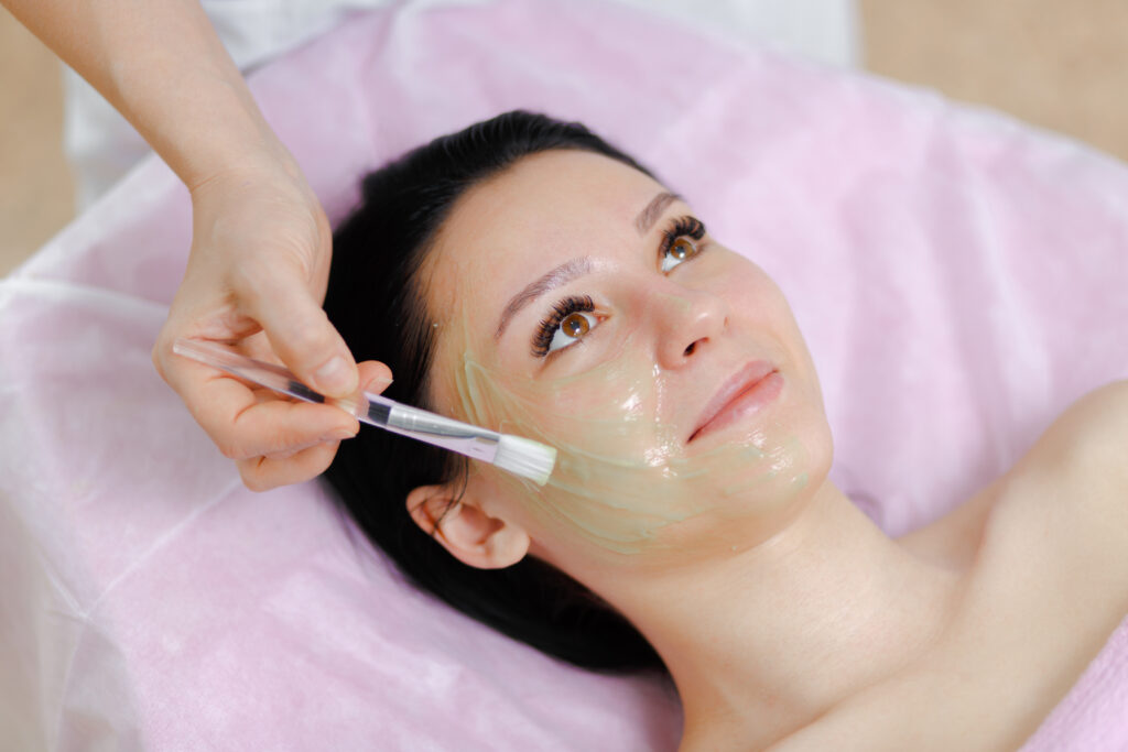 For acne – 45 mins