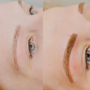 Eyebrow Feathering