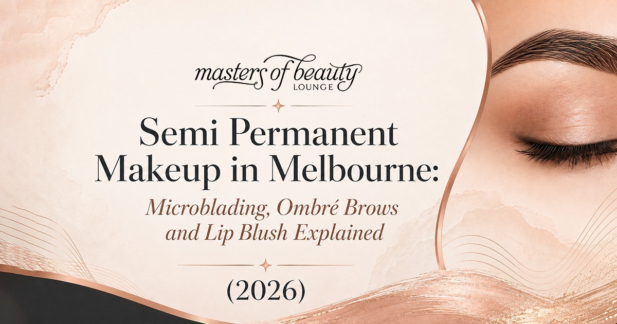 Semi Permanent Makeup in Melbourne: Microblading, Ombré Brows and Lip Blush Explained (2026)